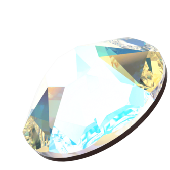 Crystal Shimmer (001 SHIM) SS34 - Swarovski Xirius Rose 2078 Hotfix Flatback per 36 stuks