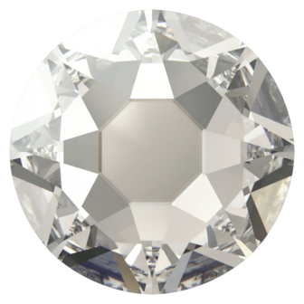 Crystal Silver Shade (001 SSHA) SS30 - Swarovski Xirius Rose 2078 Hotfix Flatback per 36 stuks
