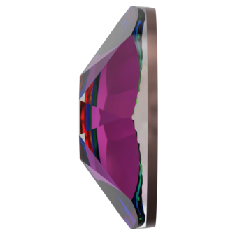 Crystal Vitrail Medium (001 VM) SS30 - Swarovski Xirius Rose 2078 Hotfix Flatback per 36 stuks