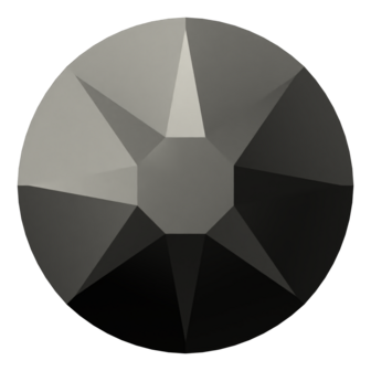 Jet Hematite (280 HEM) SS16 - Swarovski Xirius Rose 2078 Hotfix Flatback per 144 stuks
