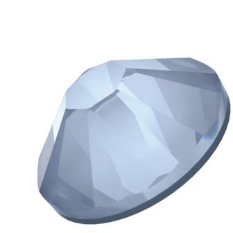 Crystal Denim Ignite (001 L166I) SS5 - Swarovski Xilion Rose 2058 Non-Hotfix flatback per 144 stuks