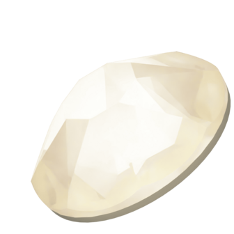 Crystal Linen Ignite (001 L164I) SS34 - Swarovski Xirius Rose 2078 Hotfix Flatback per 36 stuks