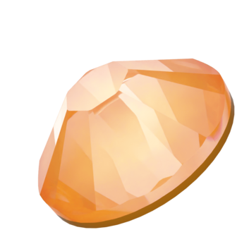 Crystal Mango Ignite (001 L152I) SS10 - Swarovski Xilion Rose 2038 Hotfix Flatback per 144 stuks