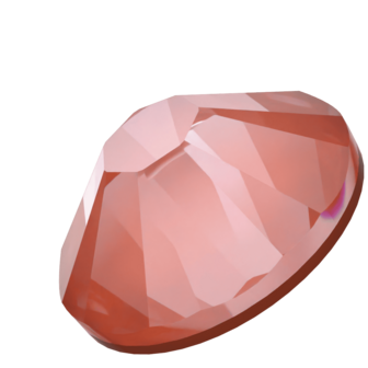 Crystal Maroon Ignite (001 L160I) SS10 - Swarovski Xilion Rose 2038 Hotfix Flatback per 144 stuks