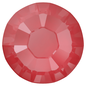 Crystal Poppy Red Ignite (001 L179I) SS10 - Swarovski Xilion Rose 2038 Hotfix Flatback per 144 stuks
