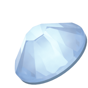 Crystal Sky Ignite (001 L163I) SS10 - Swarovski Xilion Rose 2038 Hotfix Flatback per 144 stuks