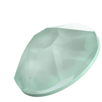 Crystal Soft Mint Ignite (001 L168I) SS16 - Swarovski Xirius Rose 2038 Hotfix Flatback per 144 stuks