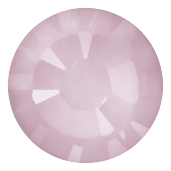 Crystal Soft Rose Ignite (001 L167I) SS10 - Swarovski Xilion Rose 2038 Hotfix Flatback per 144 stuks