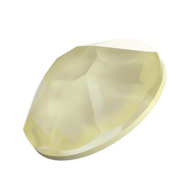 Crystal Soft Yellow Ignite (001 L169I) SS16 - Swarovski Xirius Rose 2038 Hotfix Flatback per 144 stuks