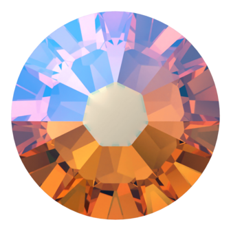 Topaz Shimmer (203) SS6 - Swarovski Xilion Rose 2038 Hotfix Flatback per 144 stuks