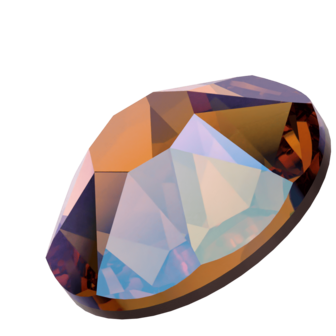 Topaz Shimmer (203) SS20 - Swarovski Xirius Rose 2078 Hotfix Flatback per 144 stuks