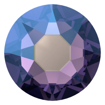 Tanzanite Shimmer (539) SS30 - Swarovski Xirius Rose 2078 Hotfix Flatback per 36 stuks