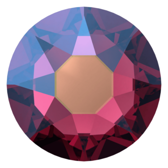 Fuchsia Shimmer (502) SS16 - Swarovski Xirius Rose 2078 Hotfix Flatback per 144 stuks