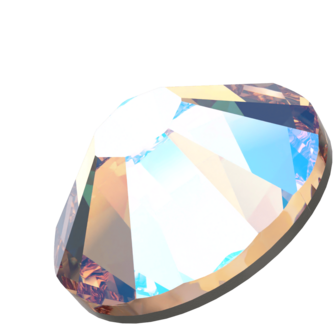 Silk Shimmer (391) SS6 - Swarovski Xilion Rose 2038 Hotfix Flatback per 144 stuks