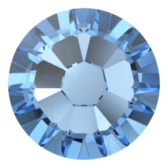 ReCreated&trade; Ice Blue (1405) SS6 - Swarovski Xilion Rose 2078 Hotfix Flatback per 144 stuks