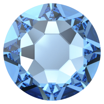 ReCreated&trade; Ice Blue (1405) SS30 - Swarovski Xirius Rose 2078 Hotfix Flatback per 36 stuks