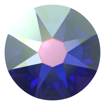 Sapphire AB (206AB) SS20 - Swarovski Xirius Rose 2078 Hotfix Flatback per 144 stuks
