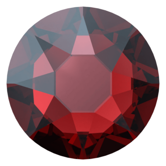 Siam Nightfall (208 NIFA) SS30 - Swarovski Xirius Rose 2078 Hotfix Flatback per 36 stuks
