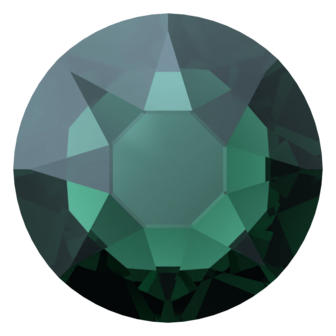 Emerald Nightfall (205 NIFA) SS16 - Swarovski Xirius Rose 2078 Hotfix Flatback per 144 stuks