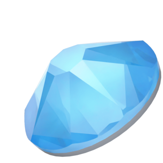 Crystal Electric Blue Ignite (001 L134I) SS34 - Swarovski Xirius Rose 2078 Hotfix Flatback per 36 stuks