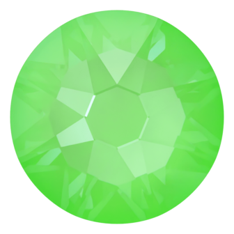 Crystal Electric Green Ignite (001 L135I) SS16 - Swarovski Xirius Rose 2038 Hotfix Flatback per 144 stuks