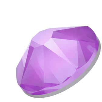 Crystal Electric Violet Ignite (001 L148I) SS16 - Swarovski Xirius Rose 2038 Hotfix Flatback per 144 stuks