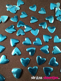 hotfix nailheads kleur blauw hart