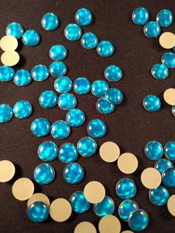 hotfix epoxy 8 mm kleur egaal blauw