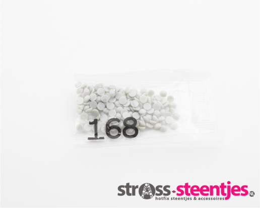 Diamond Painting - Losse ronde steentjes kleurcode 168 met logo