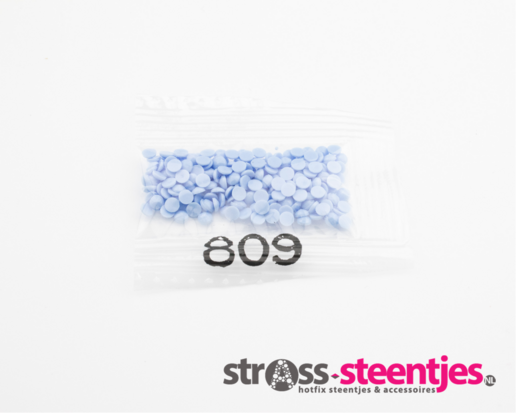 Diamond Painting - Losse ronde steentjes kleurcode 809 met logo