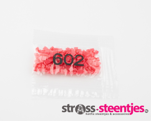 Diamond Painting - Losse vierkante steentjes kleurcode 602 met logo