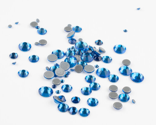 Capri Blue SS 6 Superior Glamour Hotfix steentjes (per 144 stuks)
