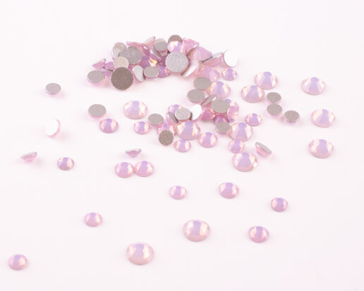 Pink Opal SS 10 Superior Glamour non-hotfix plakstenen (per 144 stuks)