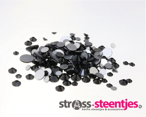 Jet SS 34 Superior Glamour non-hotfix plakstenen (per 36 stuks) met logo