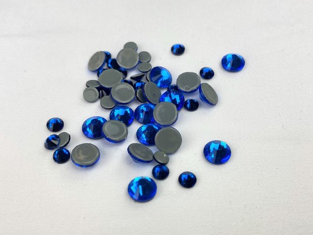 Hotfix steentjes Excellent kwaliteit SS 10 Kleur Capri Blue