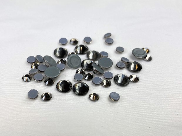 hotfix steentjes excellent kwaliteit ss 10 kleur black diamond