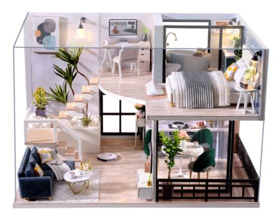 Mini Dollhouse - Appartement - The Satisfied Time 3