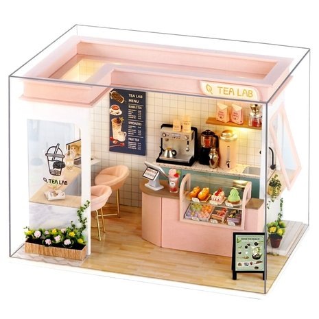 Mini Dollhouse - Shop - Sunshine Tea Station