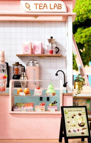 Mini Dollhouse - Shop - Sunshine Tea Station