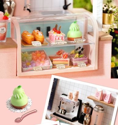 Mini Dollhouse - Shop - Sunshine Tea Station