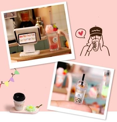 Mini Dollhouse - Shop - Sunshine Tea Station OP=OP