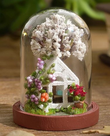 Mini Dollhouse - Mini Stolpje - Morris Garden sfeerfoto