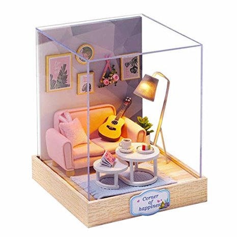 Mini Dollhouse - Roombox - Afternoon Teatime