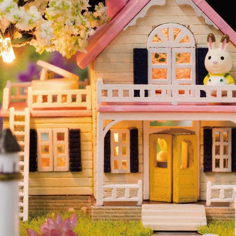 Mini Dollhouse - Together Around Globe - Spring Flowers huisje