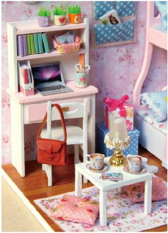 Mini Dollhouse - Roombox  - Mood for Love studiehoek