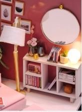 Mini Dollhouse - Roombox - Happy Time boekenkastje