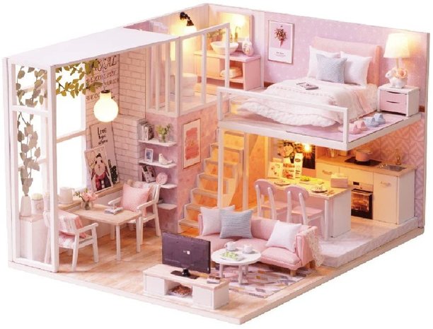 Mini Dollhouse - Appartement - Tranquil Life