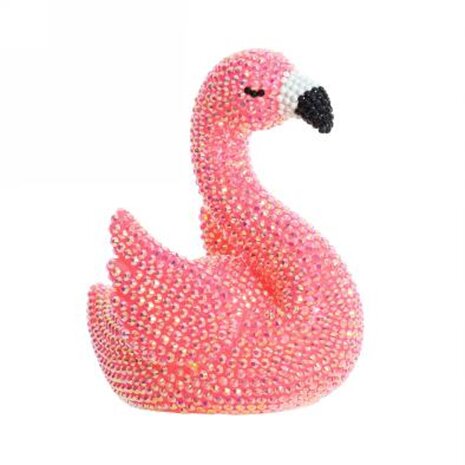 Diamond Painting  - 3D Lampje Roze Flamingo