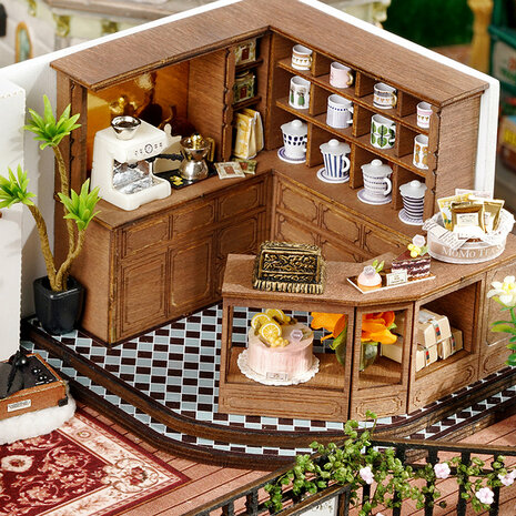 Mini Dollhouse - Shop - Forest Teahouse kassa