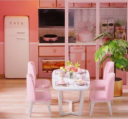 Mini Dollhouse - Appartement - Meeting Your Sweet eethoek